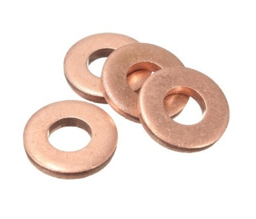 [237275123] DS Diesse Copper Gasket 14x9x1.5mm End Tube Seal